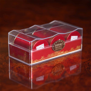 Huaxiangyuan- 126g Teh Guobin Edisi Peringatan Panci Merah Kecil Tieguanyin Aroma Ringan 15 Kaleng（versi 3.0)
