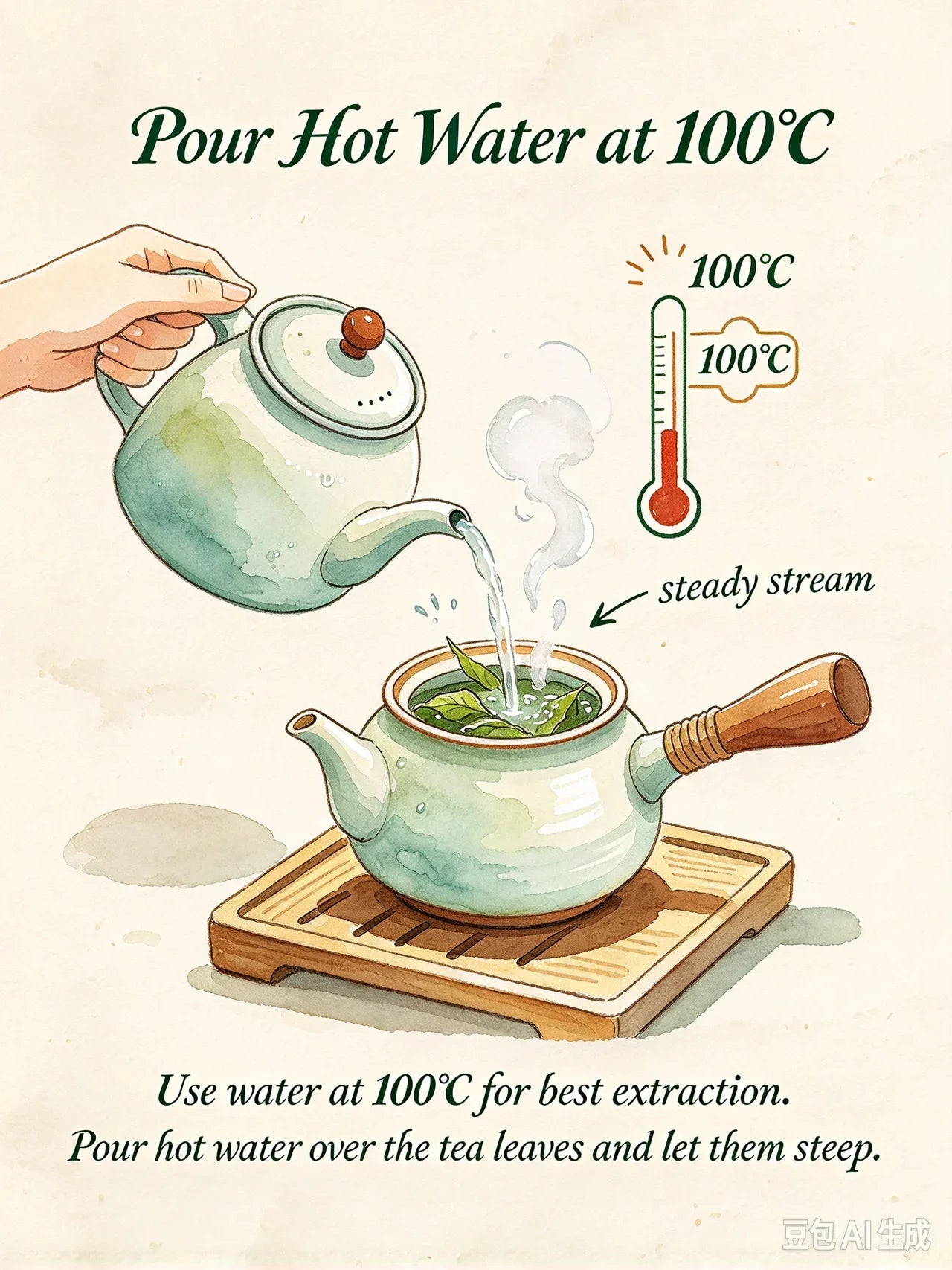 Pour Hot Water